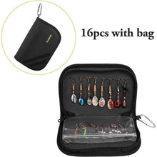 Hecht Barsch Forelle Zander Köder Set Carry Bag 16pcs