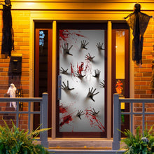 Halloween Zombie Fenstertür Dekoration 183x76 cm