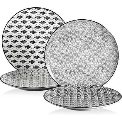 Vancasso Haruka 4-tlg. Porzellan Dessertteller Set Ø 21,5cm