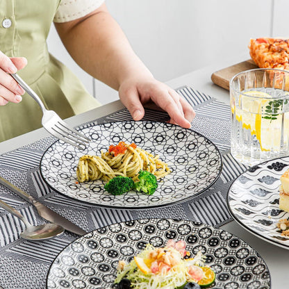 Dessertteller Porzellan 4er-Set Ø 21,5 cm Frühstücksteller