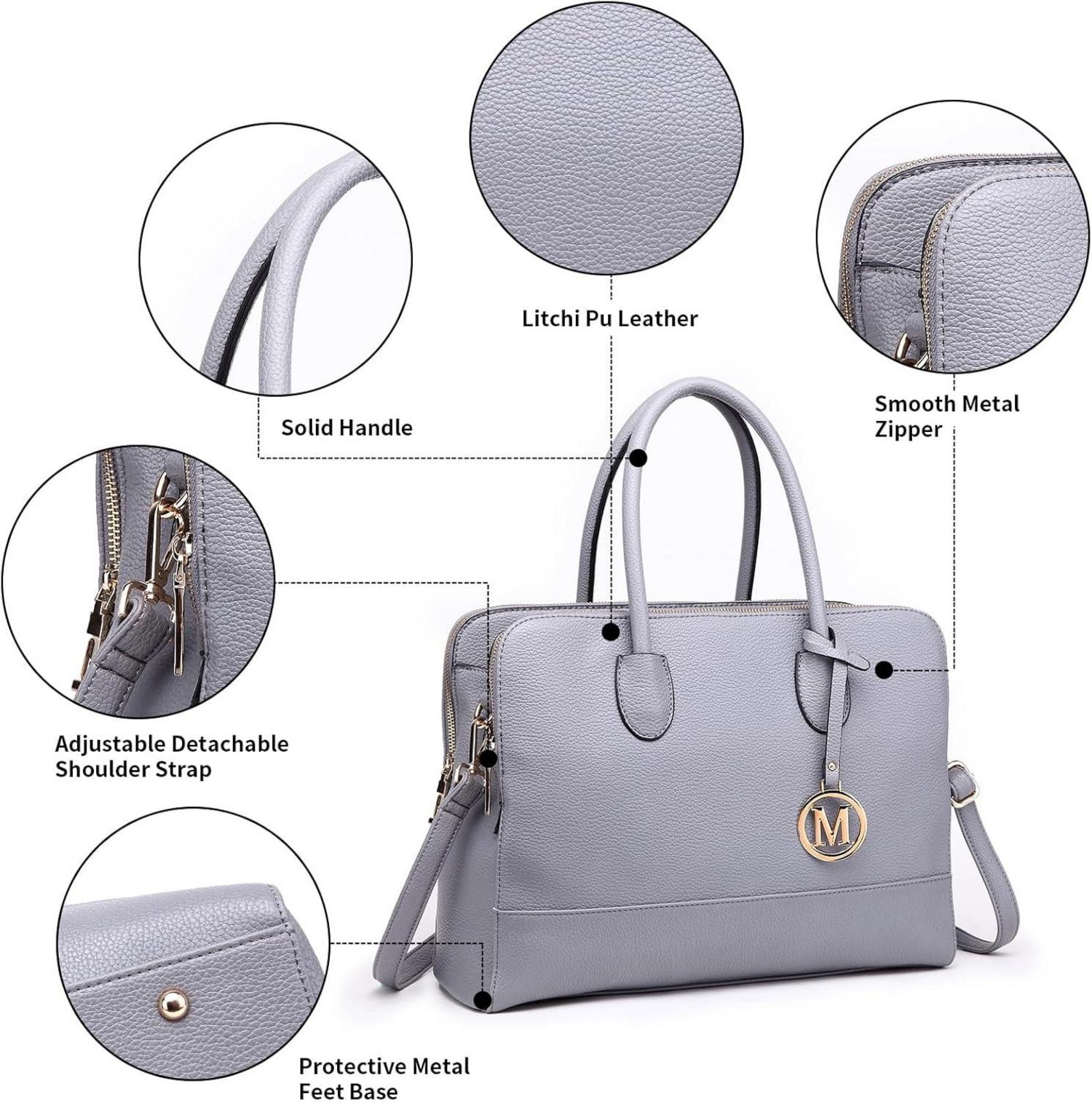 Aktentasche Handtasche 13 Zoll Laptoptasche Schultertasche Elegant