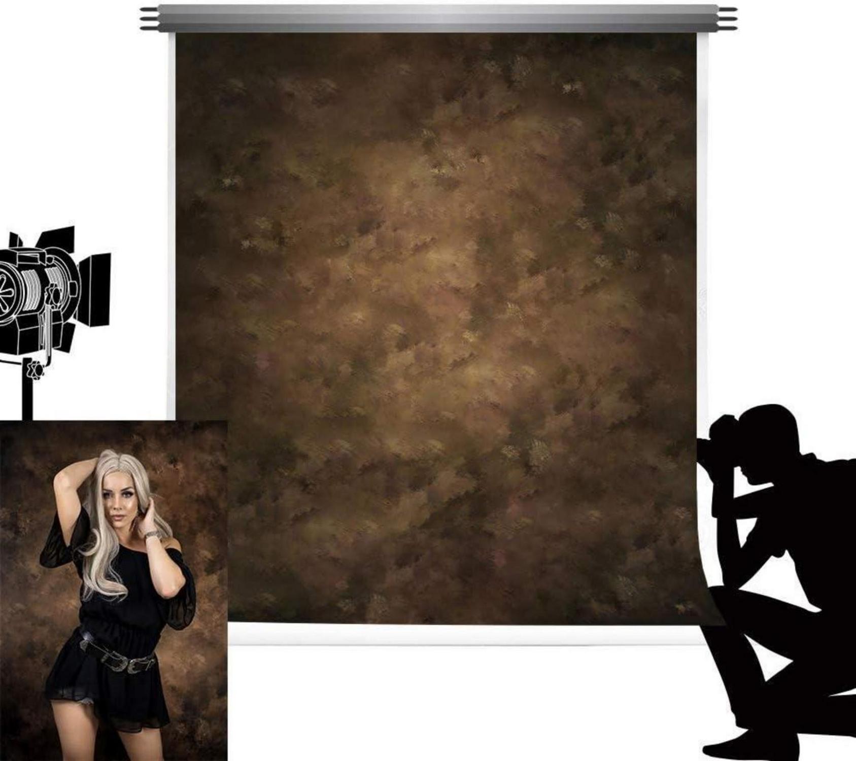 Mikrofaser Profi Fotohintergrund 2x3m Studio Abstrakt Neugeborene