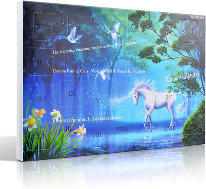 Adventskalender Schmuck 2024 Weihnachtskalender Damen 24