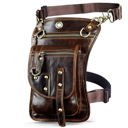 Echtes Leder Hüfttasche Herren – Gürteltasche für Alltag & Outdoor