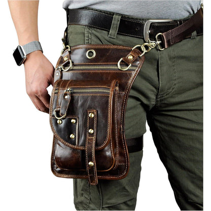 Echtes Leder Hüfttasche Herren – Gürteltasche für Alltag & Outdoor