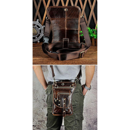 Echtes Leder Hüfttasche Herren – Gürteltasche für Alltag & Outdoor