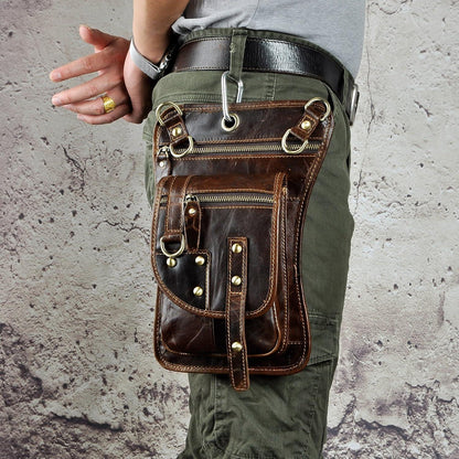 Echtes Leder Hüfttasche Herren – Gürteltasche für Alltag & Outdoor