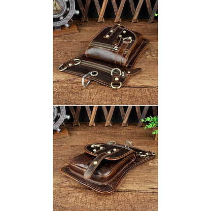 Echtes Leder Hüfttasche Herren – Gürteltasche für Alltag & Outdoor