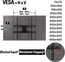 Schwenkbare TV Wandhalterung 26-65 Zoll VESA 75x75-400x400mm