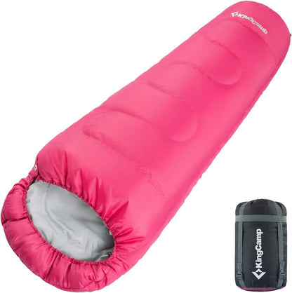 Mumienschlafsack 3-4 Jahreszeiten warm doppelte Schicht tragbar für