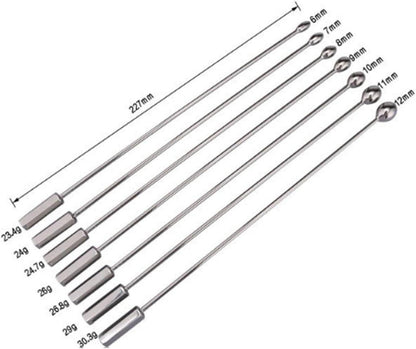 Penis Plug Edelstahl Urethral Dilatoren Katheter Beaded