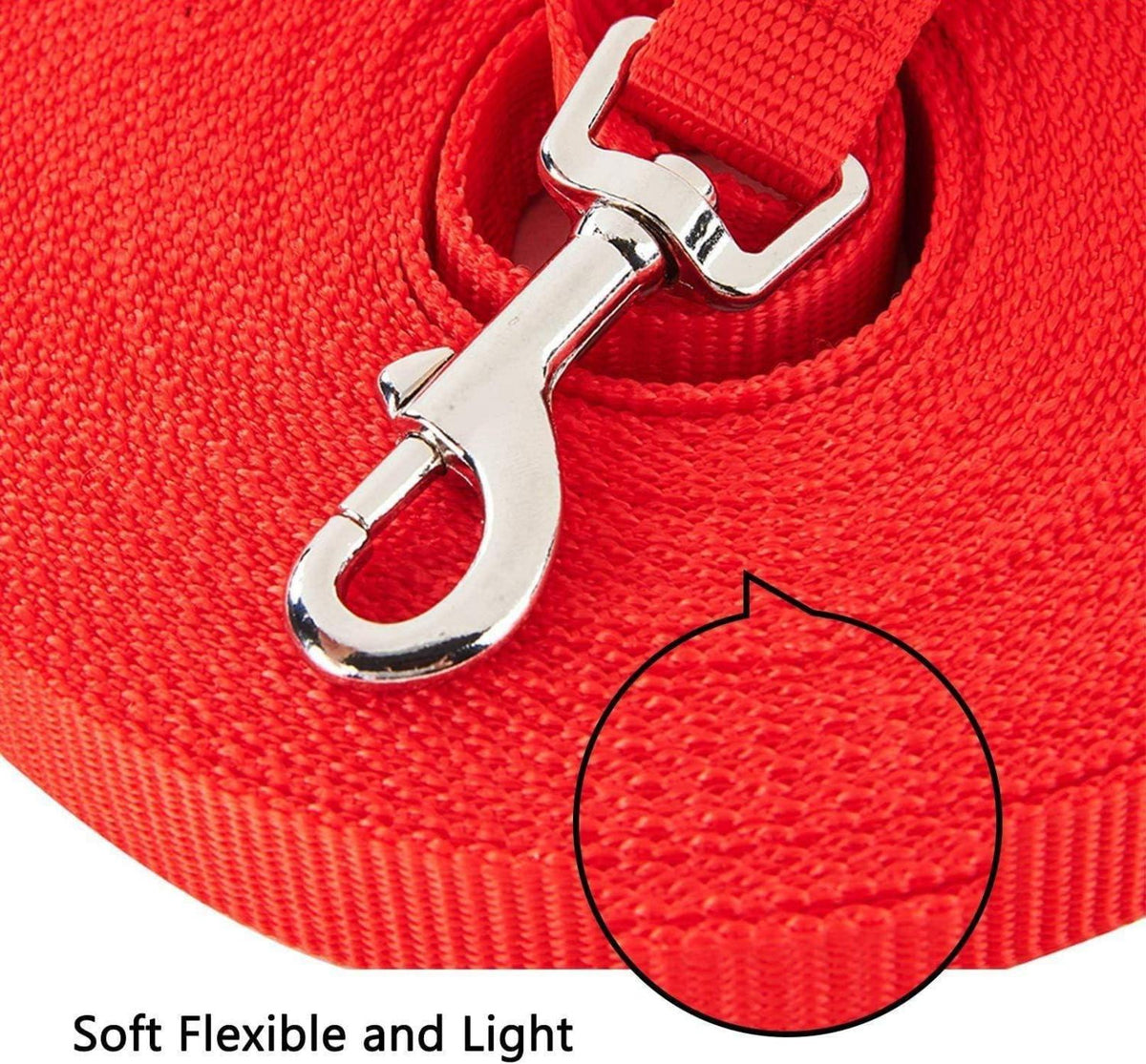 Schleppleine Hunde Nylon Trainingsleine Robust & Wetterfest