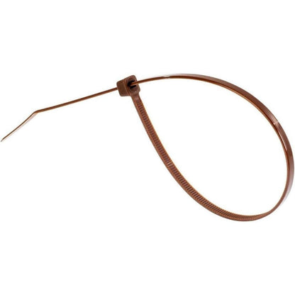 100 Kabelbinder Braun 150mm – Robust & UV Beständig