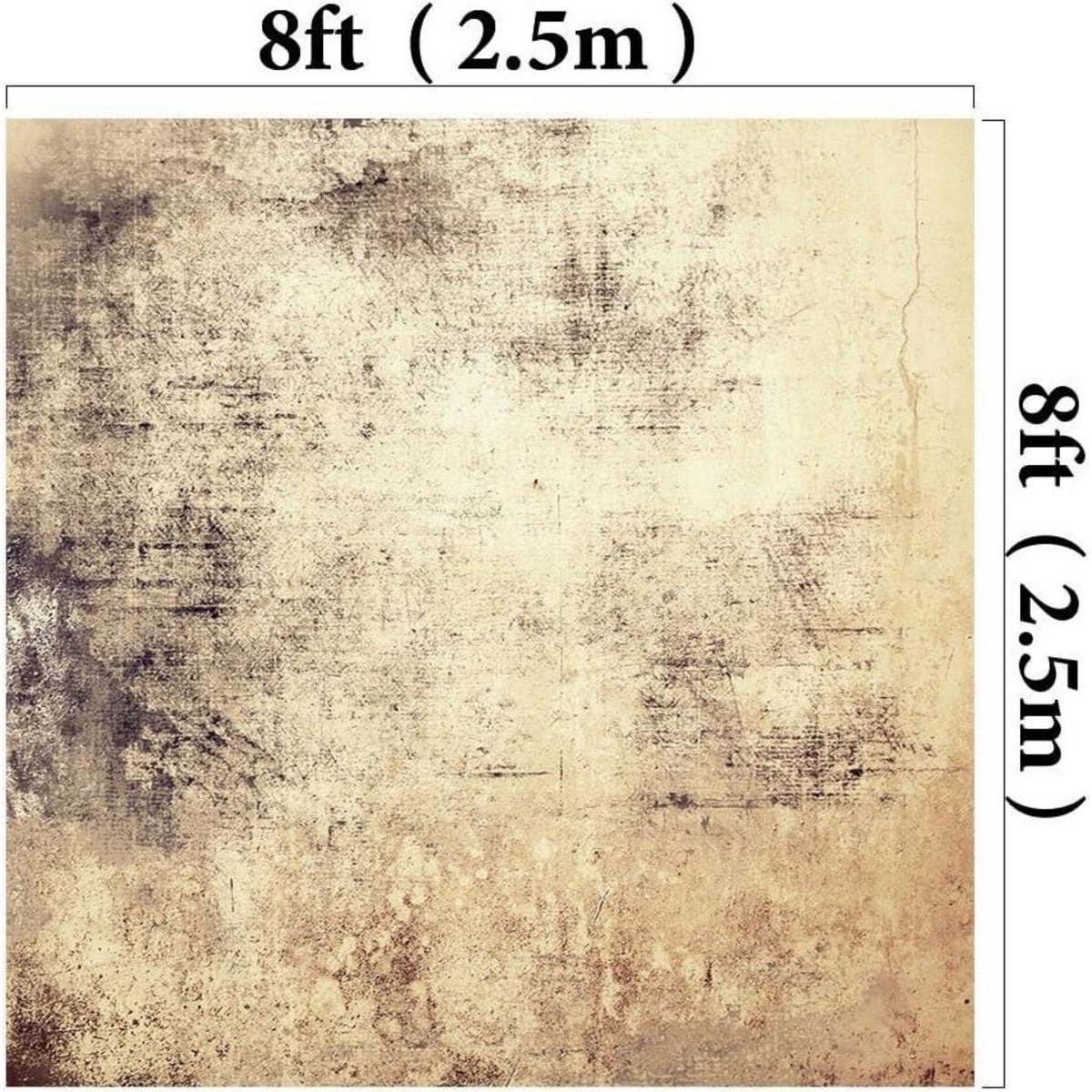 Fotografie Hintergrund 2,5x2,5m – Texturierte Fotoleinwand für Studio & Porträt