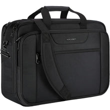 KROSER Laptop Tasche XXL 18.5 Zoll Wasserabweisend Schwarz