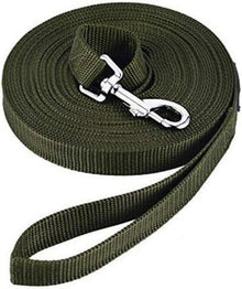 10m Nylon Hundeleine für Hunde, Schleppleine mit D-Karabiner, Robust