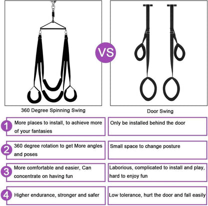 Liebesschaukel Sexschaukel SM Set Bondageset für Paare