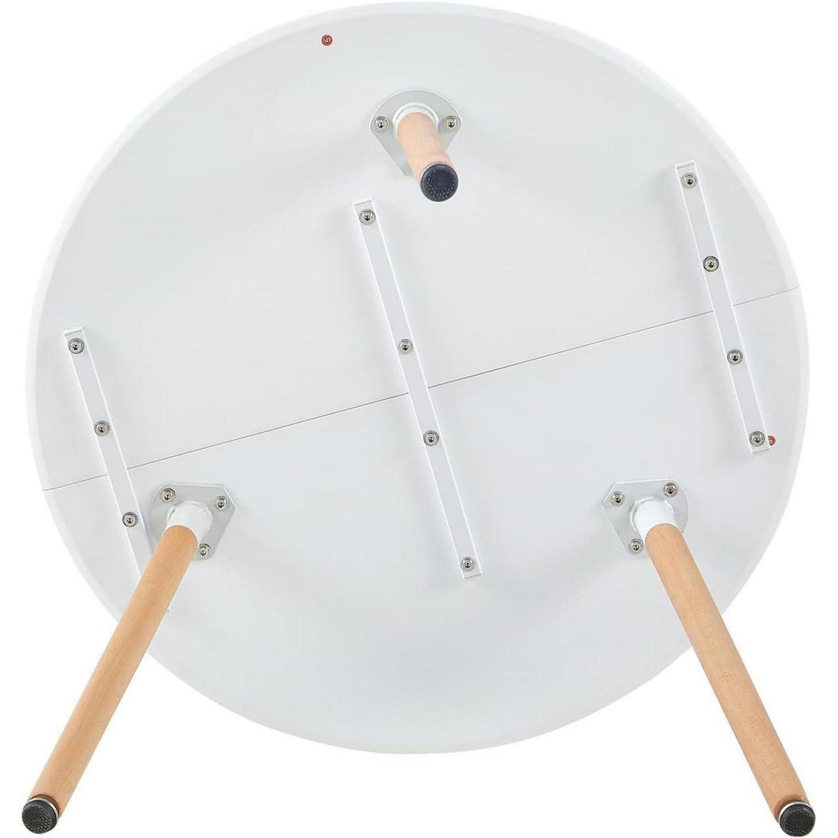 Runder Esstisch Weiß 80cm – Skandinavischer Küchentisch