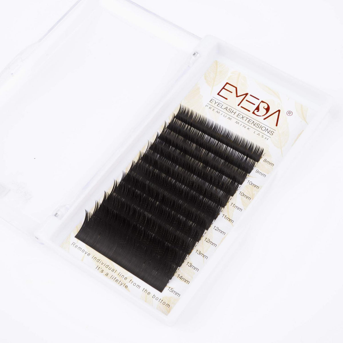 Wimpernverlängerungen 0.07mm D Curl Mix 8-15mm – 12 Reihen