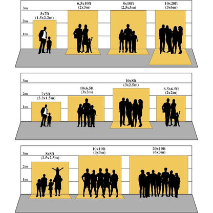 Abstrakter Fotohintergrund Mikrofaser 2x2m – Alter Meister Stil
