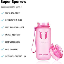 Tritan Trinkflasche BPA-frei 350ml Rosa