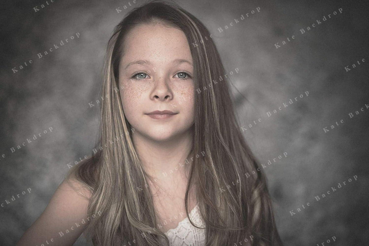 Kate 2x3m Grauer Texturhintergrund für Portraitfotografie