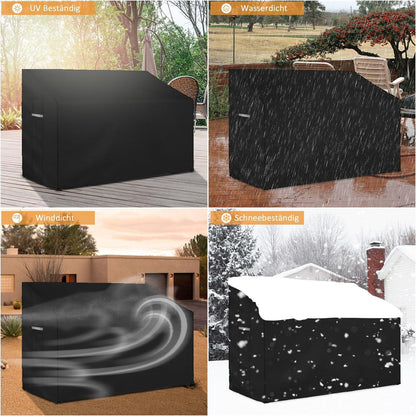 Dokon 3-Sitzer Gartenbank 600D Oxford Gewebe