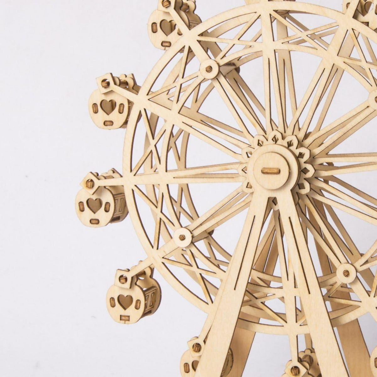 Holz Riesenrad 3D-Bausatz für Selbstmontage Spielzeug Geschenk Kinder
