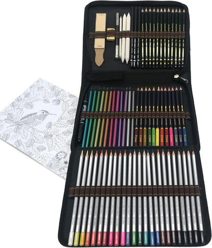 73-teiliges professionelles Kunst-Bleistift-Set für Künstler