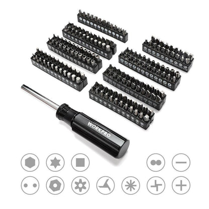 Werkzeugkoffer 450 Teile mit Ratschen & Bits