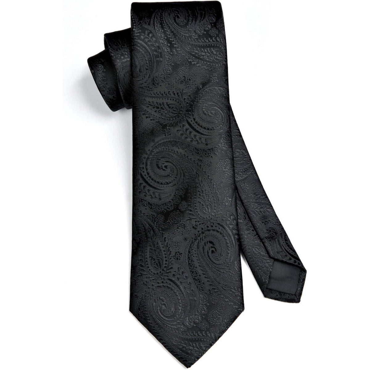 Krawatten-Set Paisley mit Einstecktuch für Herren, verschiedene Farben