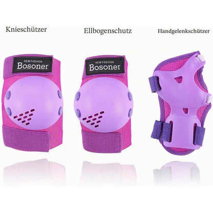 Kinderschutzset Knie Ellbogen Handgelenk – Schutzausrüstung für Skaten & Co.
