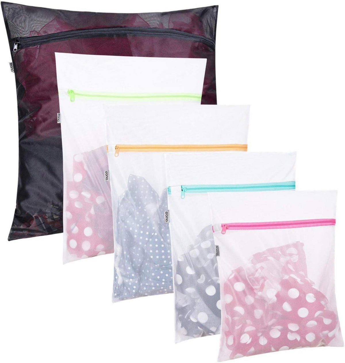 Wäschesäcke für Waschmaschine Wäschenetz Wäschetasche 5er Set
