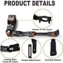 Toptrek Fahrradständer Einstellbarer Hinterbauständer