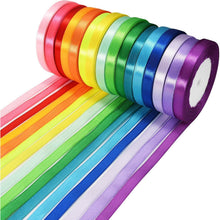 Satinband 16 Farben 22m x 10mm Geschenkband zum Basteln