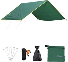 Wasserdichtes Zeltplane für Camping Hängematte Picknick ✓ Sandstrand