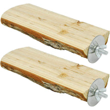 Niteangel Papageienkäfig Sitzstange Holz Plattform Vögel