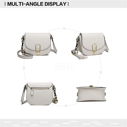 Schultertasche Damen Umhängetasche Cross Body Bag Modern mit