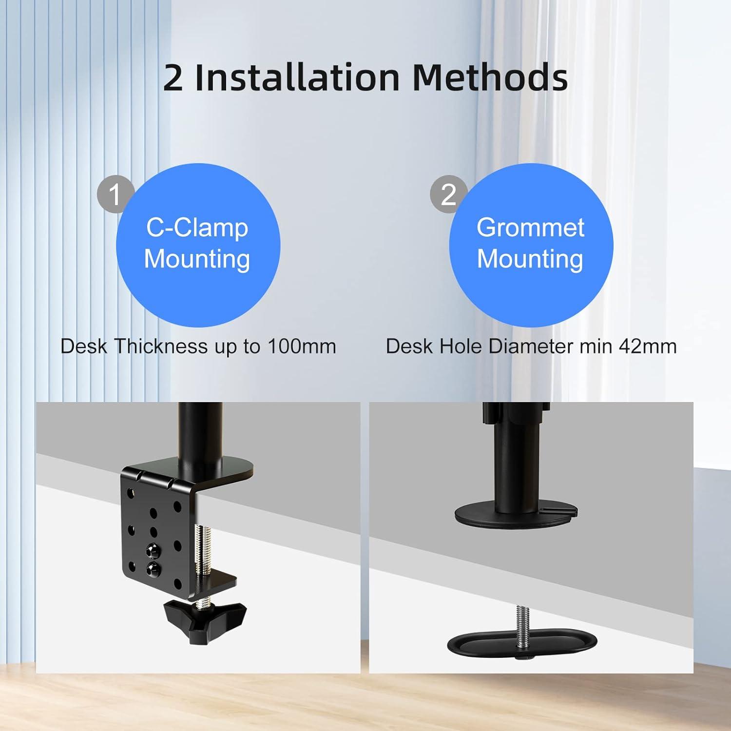Einzel Bildschirm Halterung 13-32 Zoll Monitor Tischhalterung