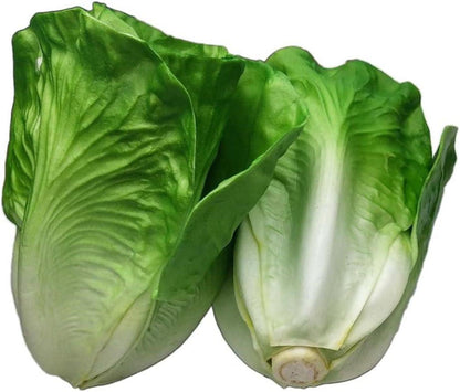 Künstlicher Salat PU Gemüse Dekoration 2 Stücke