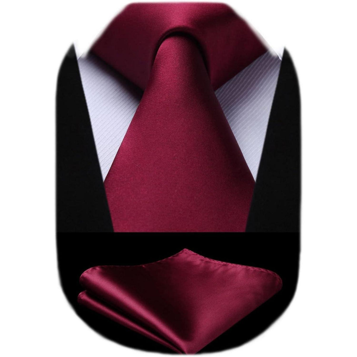 Herren Krawatten-Set mit Einstecktuch – Elegant & Vielseitig