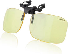 Clip Computerbrille für Kurzsichtigkeit mit Bernsteingläsern