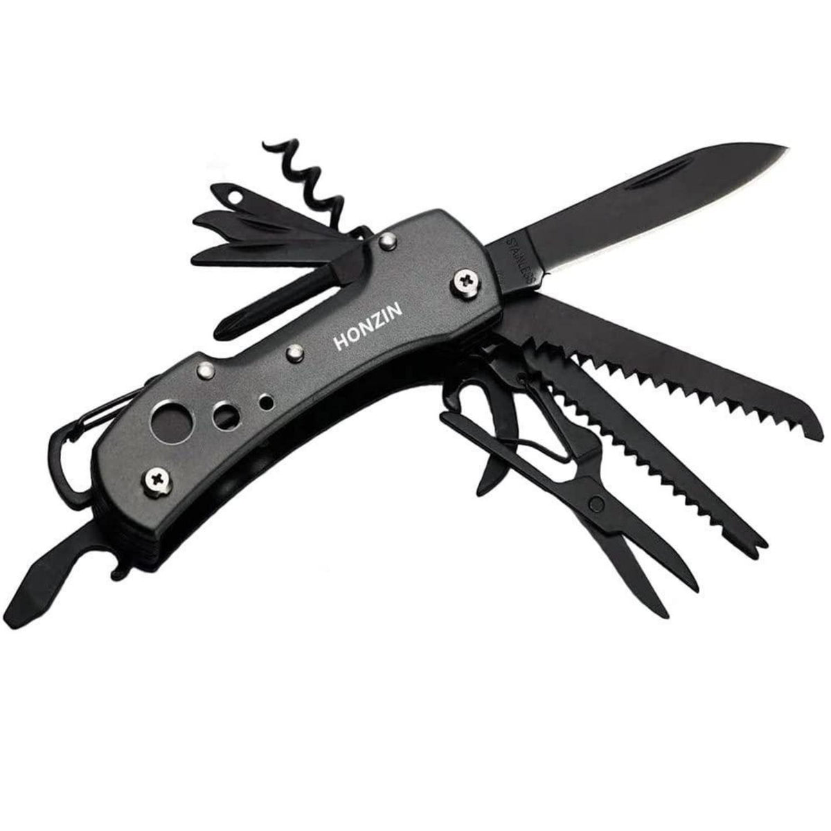 Schweizer Taschenmesser 15-in-1 – Outdoor & Alltag