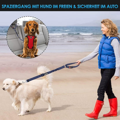 Hundegurt Auto Sicherheitsgurt Kopfstütze Reflektierend Einstellbar