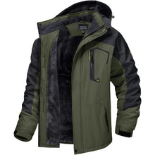 Herren Skijacke Fleece Gefüttert Winterjacke Outdoor