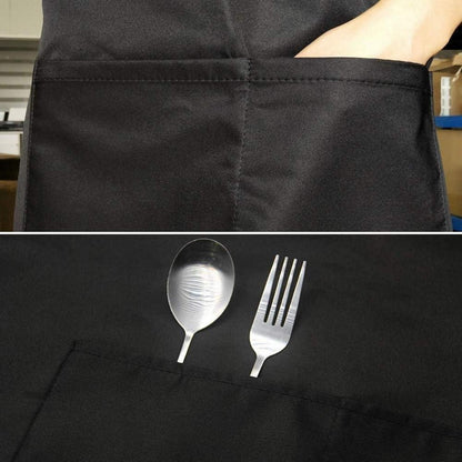Wasserdichte Schürze mit Taschen und verstellbarem Schultergurt