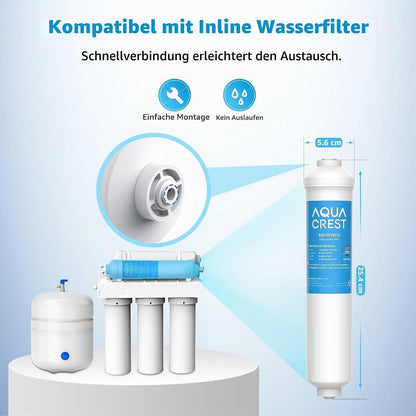 Wasserfilter für Kühlschrank – 3er Pack mit Kokosnusskohle