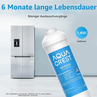 Wasserfilter für Kühlschrank – 3er Pack mit Kokosnusskohle