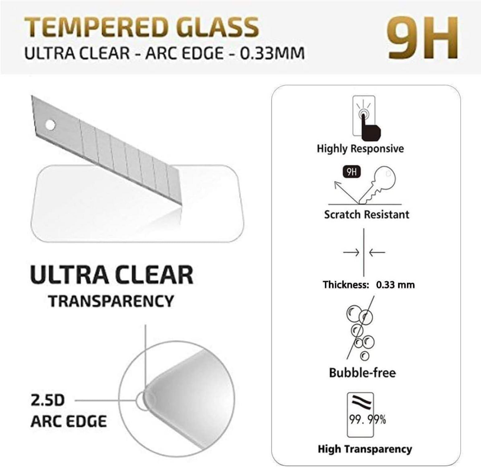 Panzer Schutz Glas Huawei P20 lite Nova 3e Kratzfrei 9H Ultra-klar