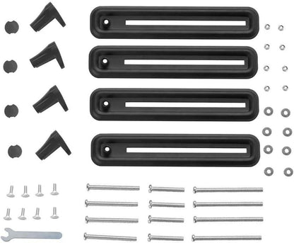 VESA Adapter Halterungs Kit für 13-32 Zoll Bildschirme, Mattschwarz
